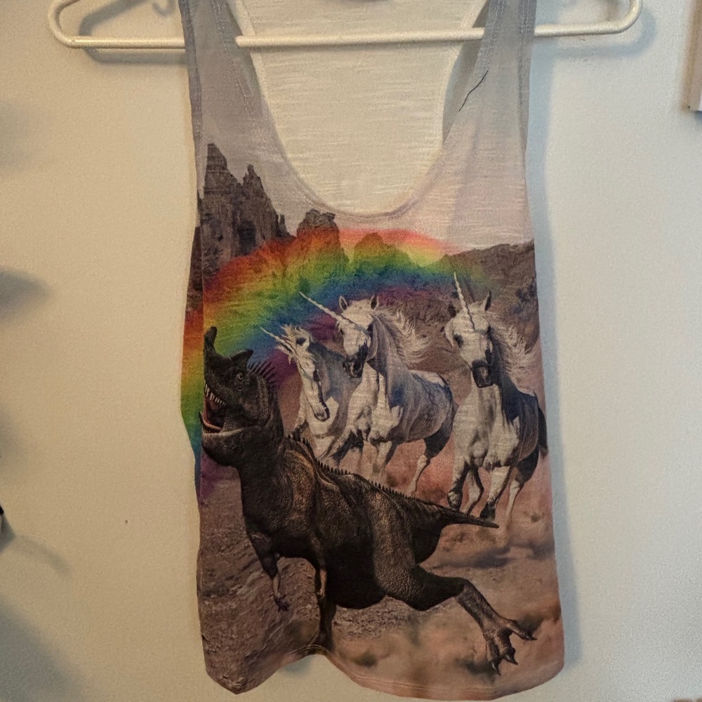 Cute graphic tank too